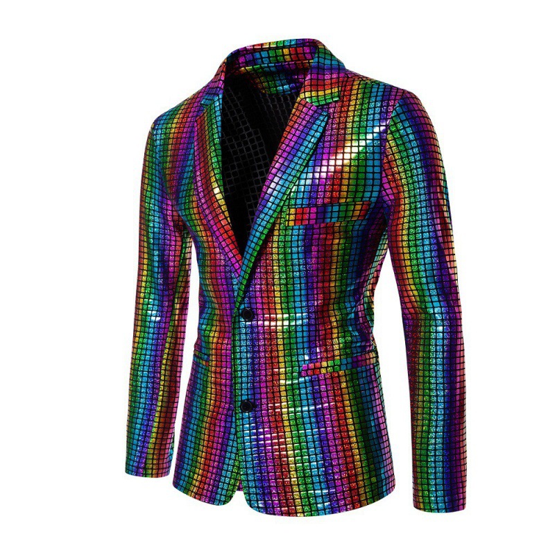 Womens Suits & Tailoring | Premium Sequin Stripe Tailored Blazer Clothing Suits & Tailoring